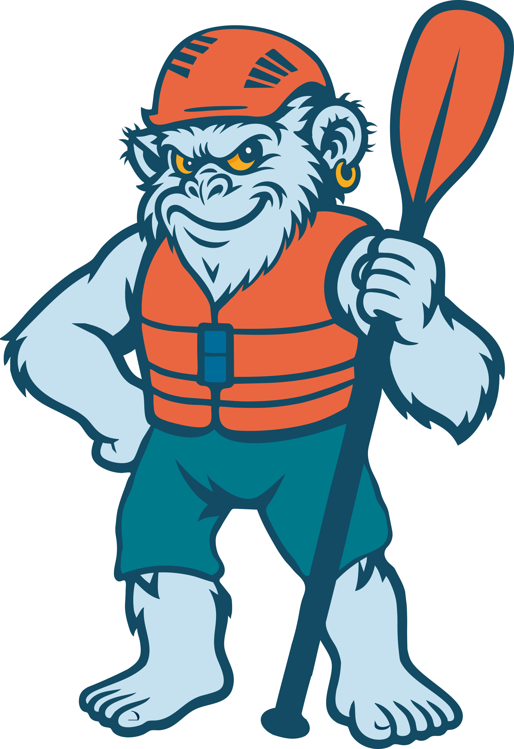 l'Ã©quipe 100% feminine de Yeti Rafting