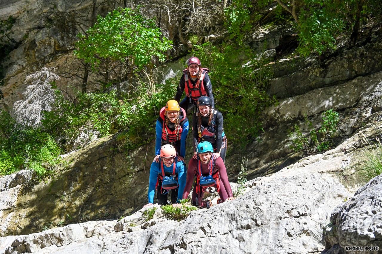 L'équipe Yeti Rafting